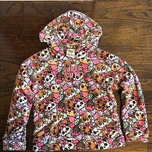 Lily Bleu Cartoon Plush hoodie